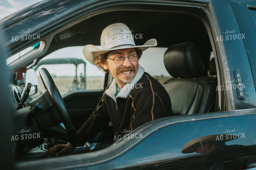 Rancher in Pickup Truck 6490