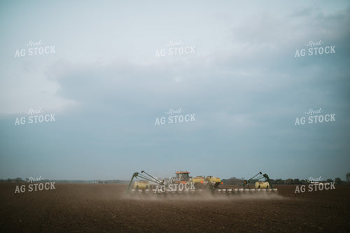 Planter in Field at Sunset 5732