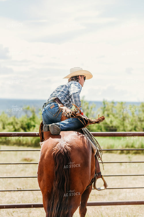 Rancher on Horseback 64069