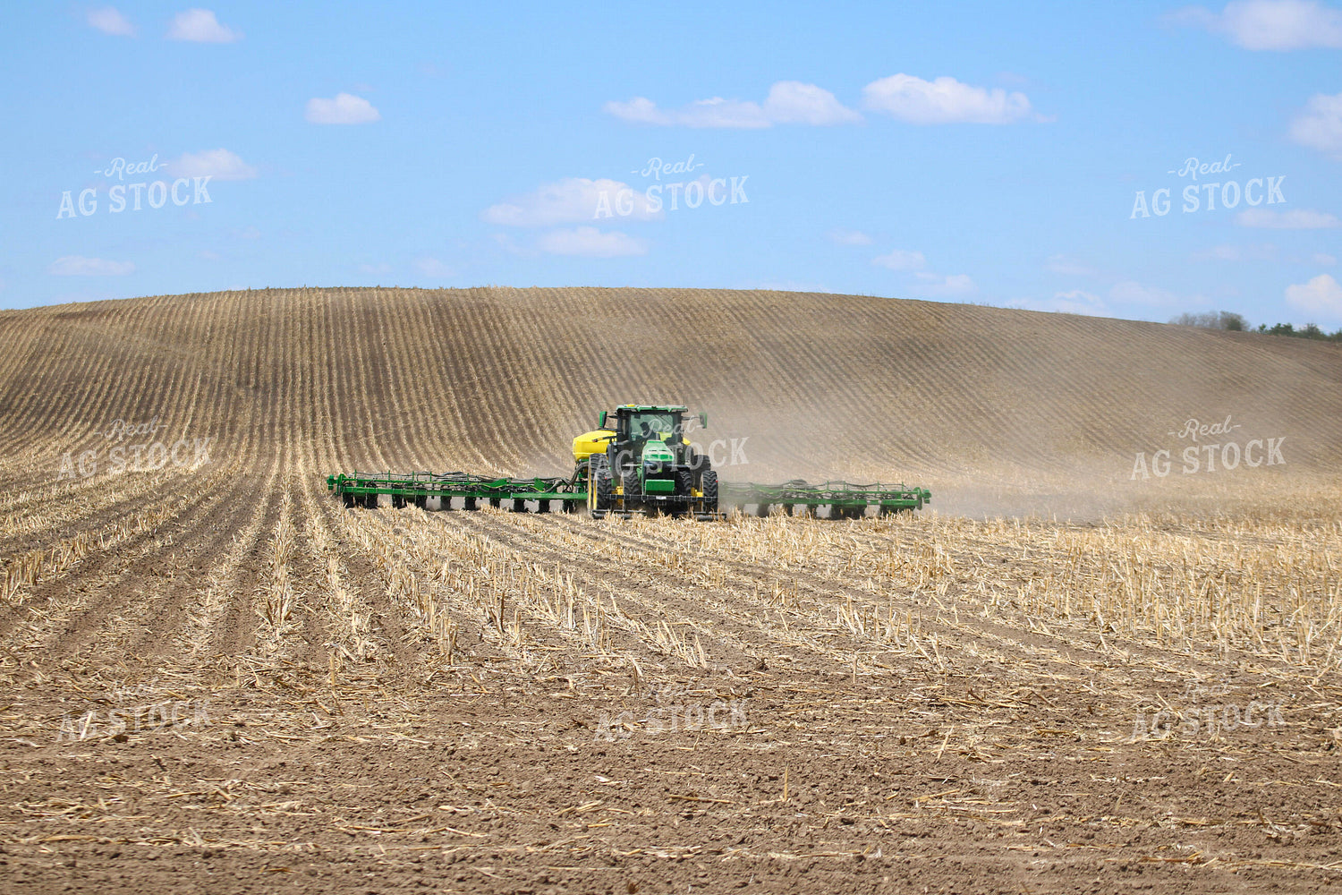 Planting in No Till Field 82393