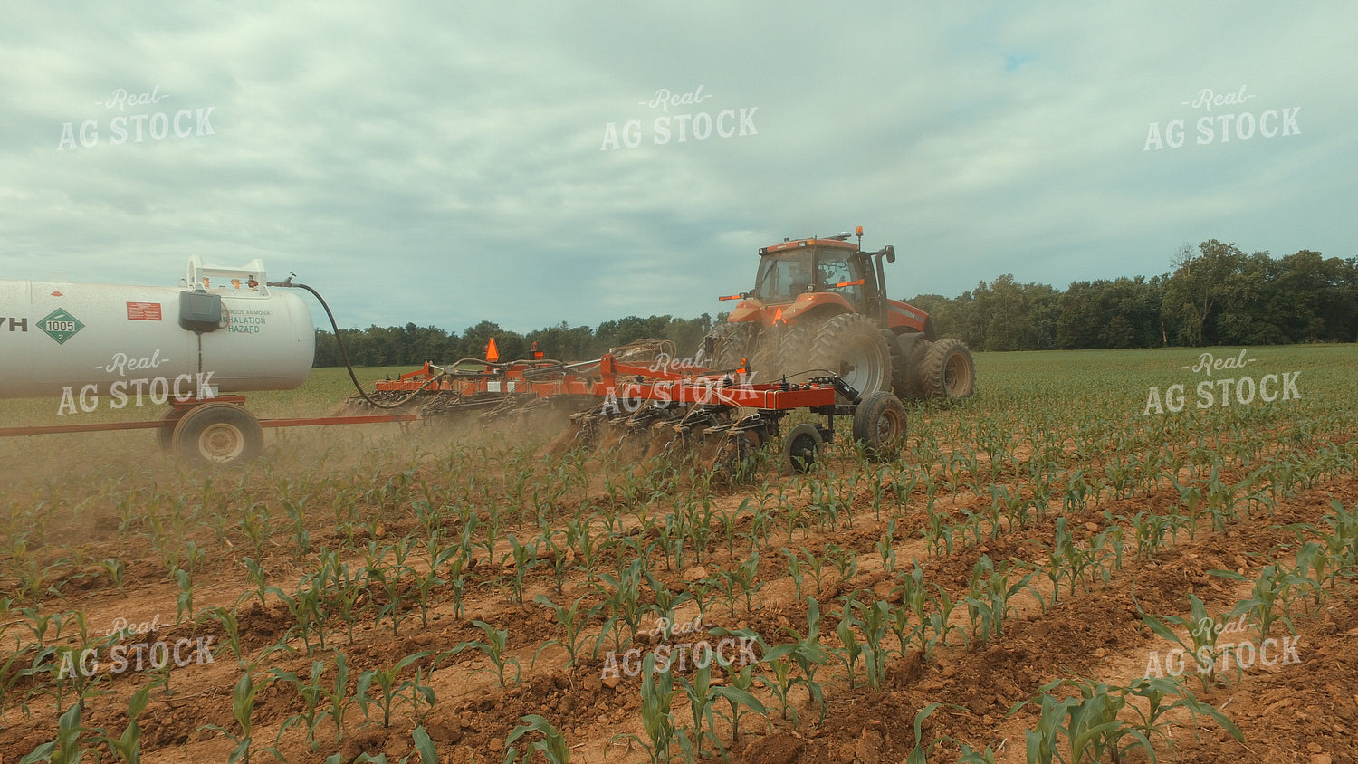 Tractor Applying Anhydrous  85023