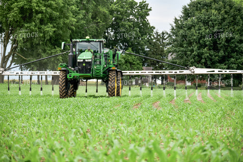 Self-Propelled Sprayer in Cornfield 86047