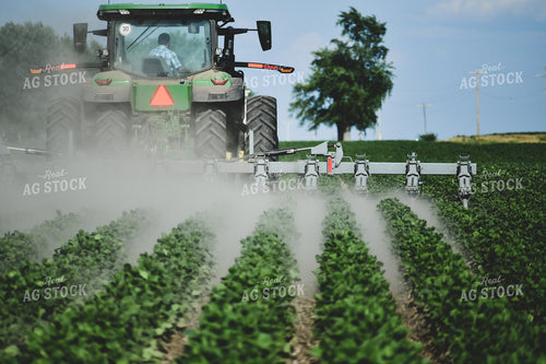 Tractor Spraying Soybean Field 86050