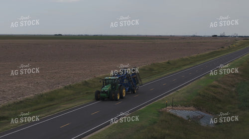 Tractor Driving on Road 239376
