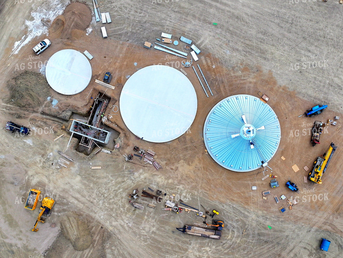 Grain Bin Construction 141678