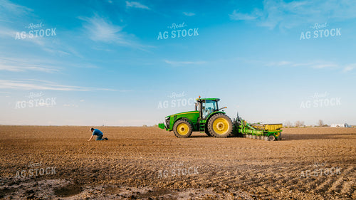 Farmer Touching Soil 56589