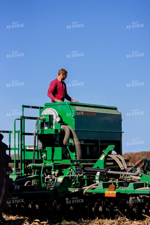 Farmer Loading Seeder 93232
