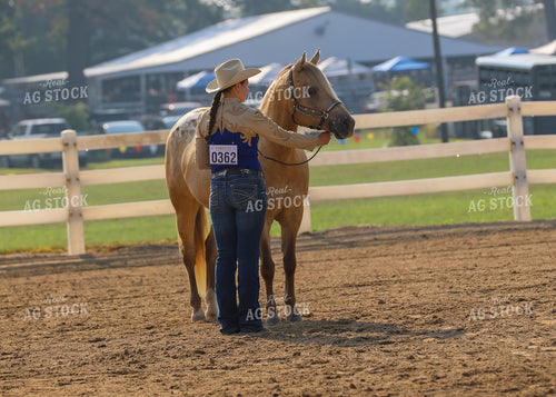 Equestrian With Horse 160070