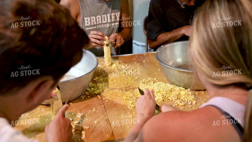 Cutting Sweet Corn off the Cob - 260