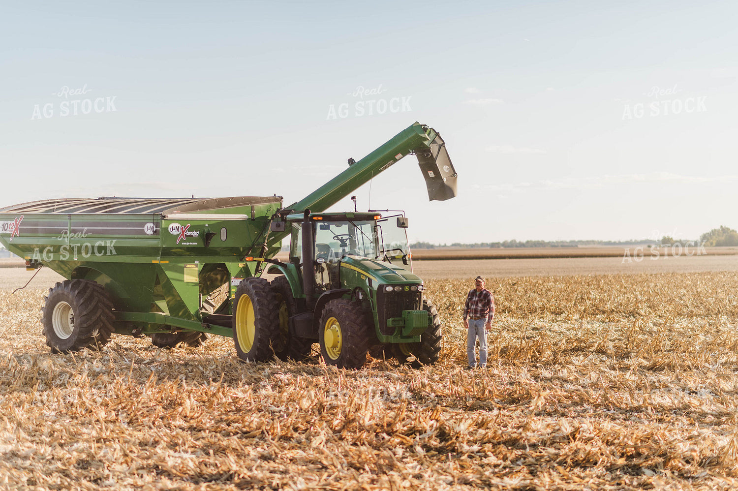 Farmer by Tractor 115127