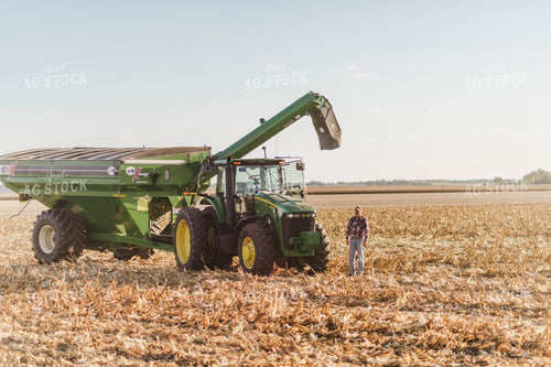 Farmer by Tractor 115127