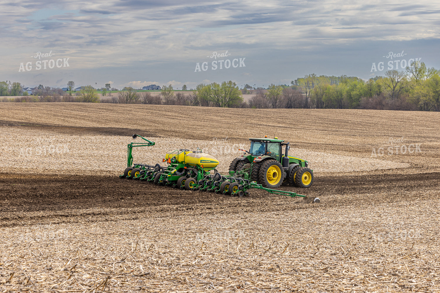 Tractor Planting Field 124019