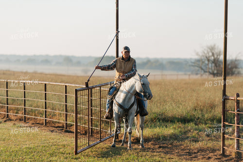 Rancher on Horseback 301063