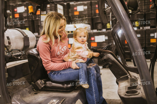 Two Generations on Forklift 5369