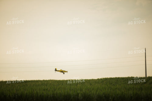 Crop Duster Spraying Corn 6303