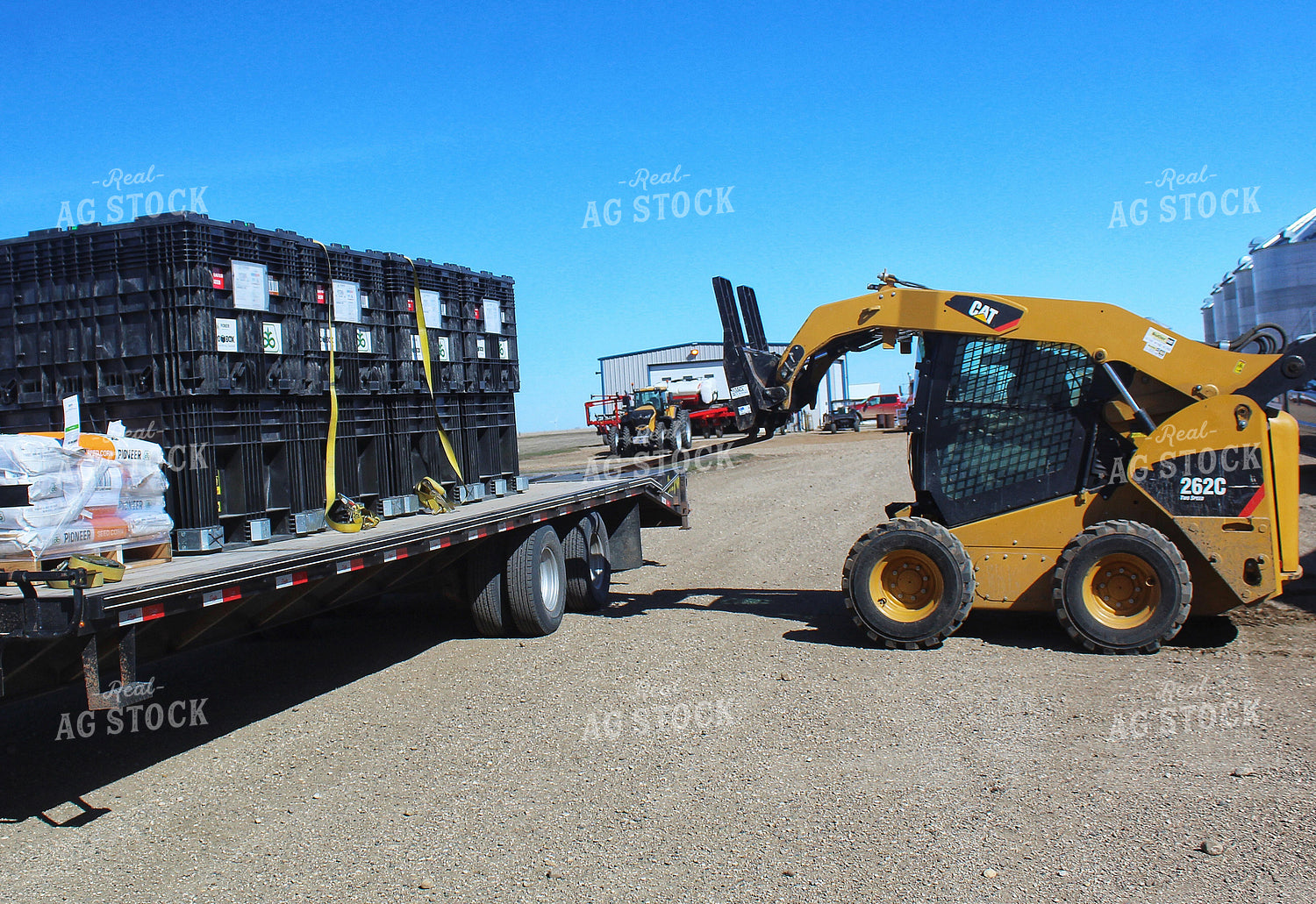Seed Salesman Unloading Pro Boxes 141230
