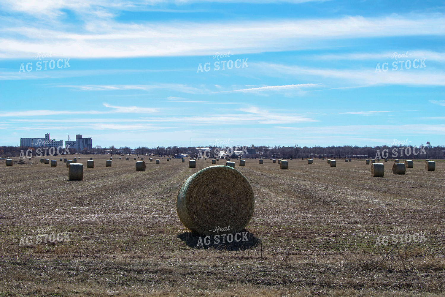 Hay Bales with Flour Mill 60008