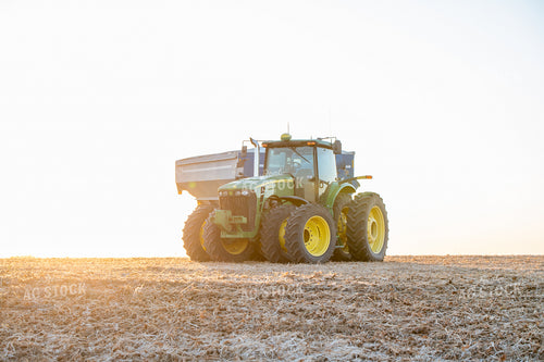 Grain Cart in Sunset 236024