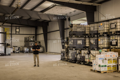 Retailer in Chemical Storage Shed 8067