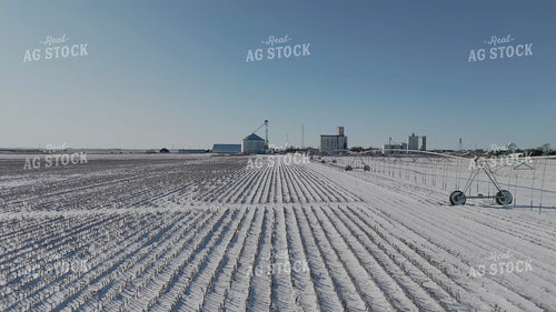 Winter Landscape with Grain Storage 239538