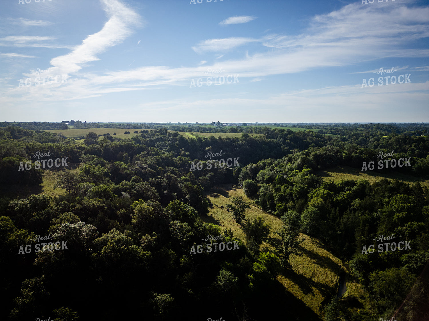 Aerial of Rural Landscape 268340