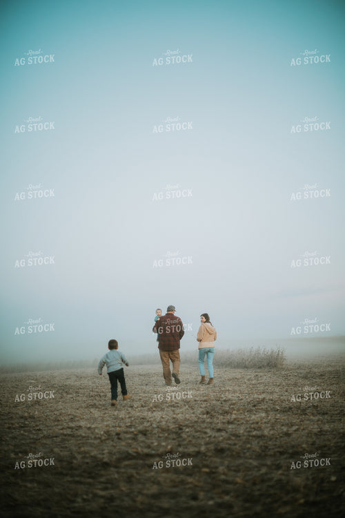 Farm Family in Field 6772