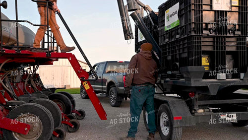 Loading the Planter with the Seed Tender - 137