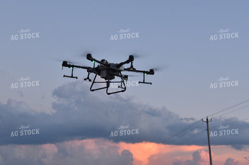 Drone Sprayer in Sky 84086