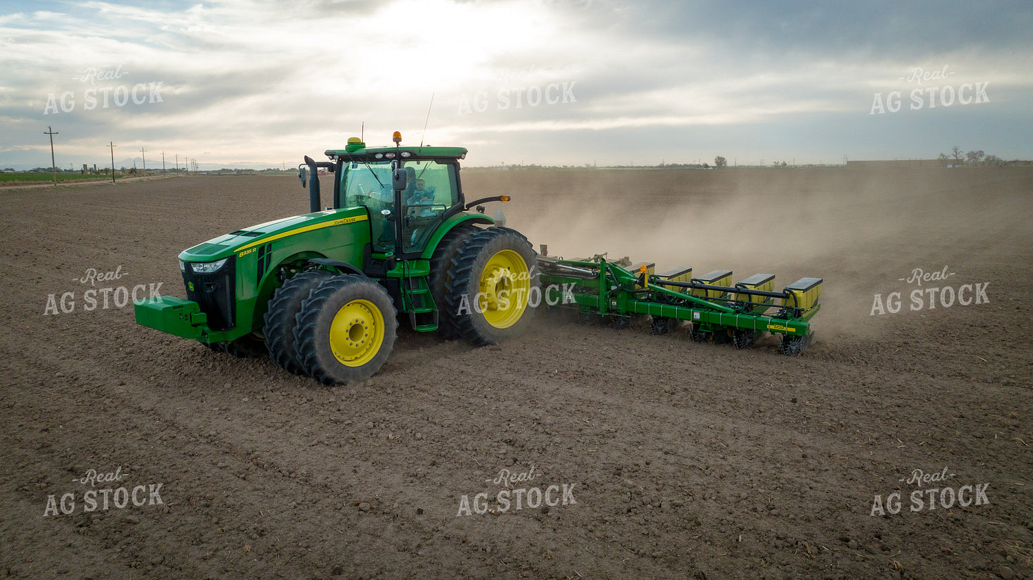Planting Irrigated Field Drone 56346