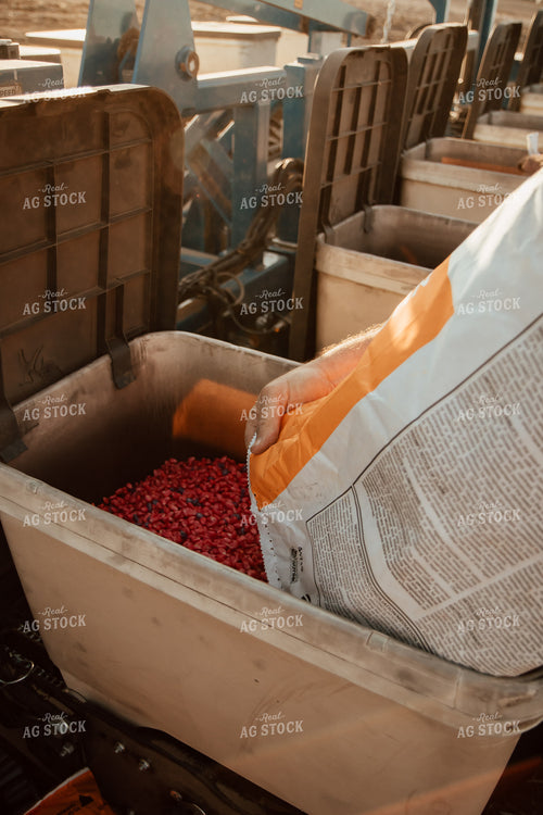 Loading Planter with Seed Bags 67708