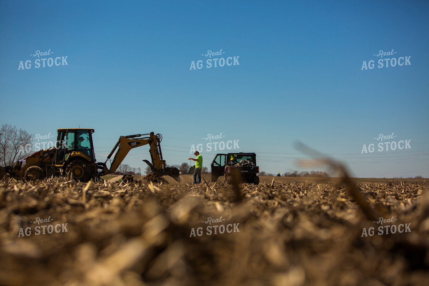 Installing Field Drainage Tile 7243