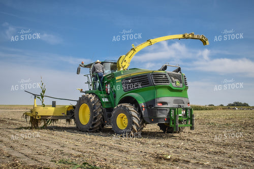 Farmer During Silage Harvest 56235