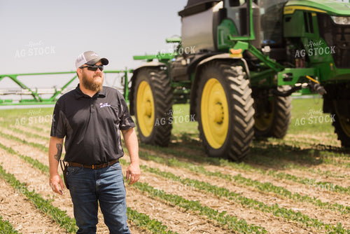Applicator by Sprayer in Field 8031