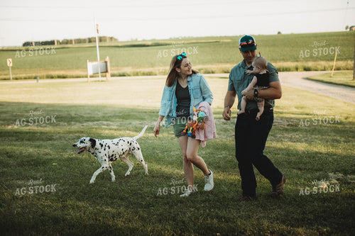 Farm Family and Farm Dog 5871