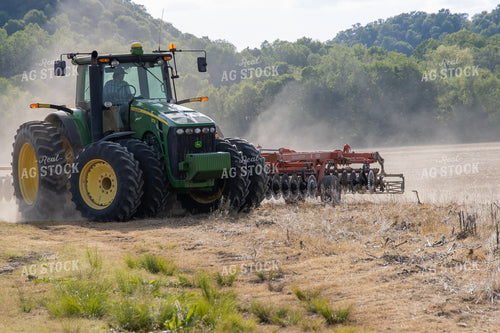 Vertical Tillage in Spring with Tractor 52119