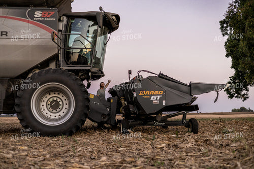 Farmers Switching Combine Head 93350