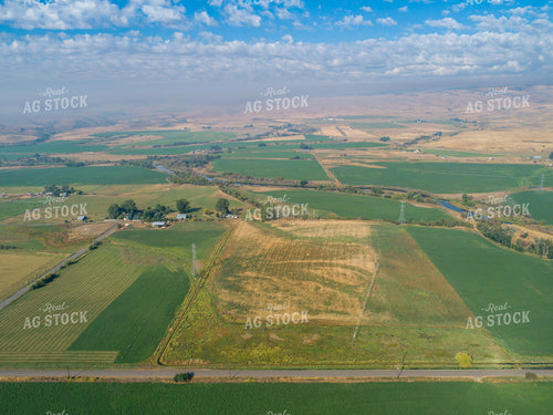 Aerial of Farmland 122057