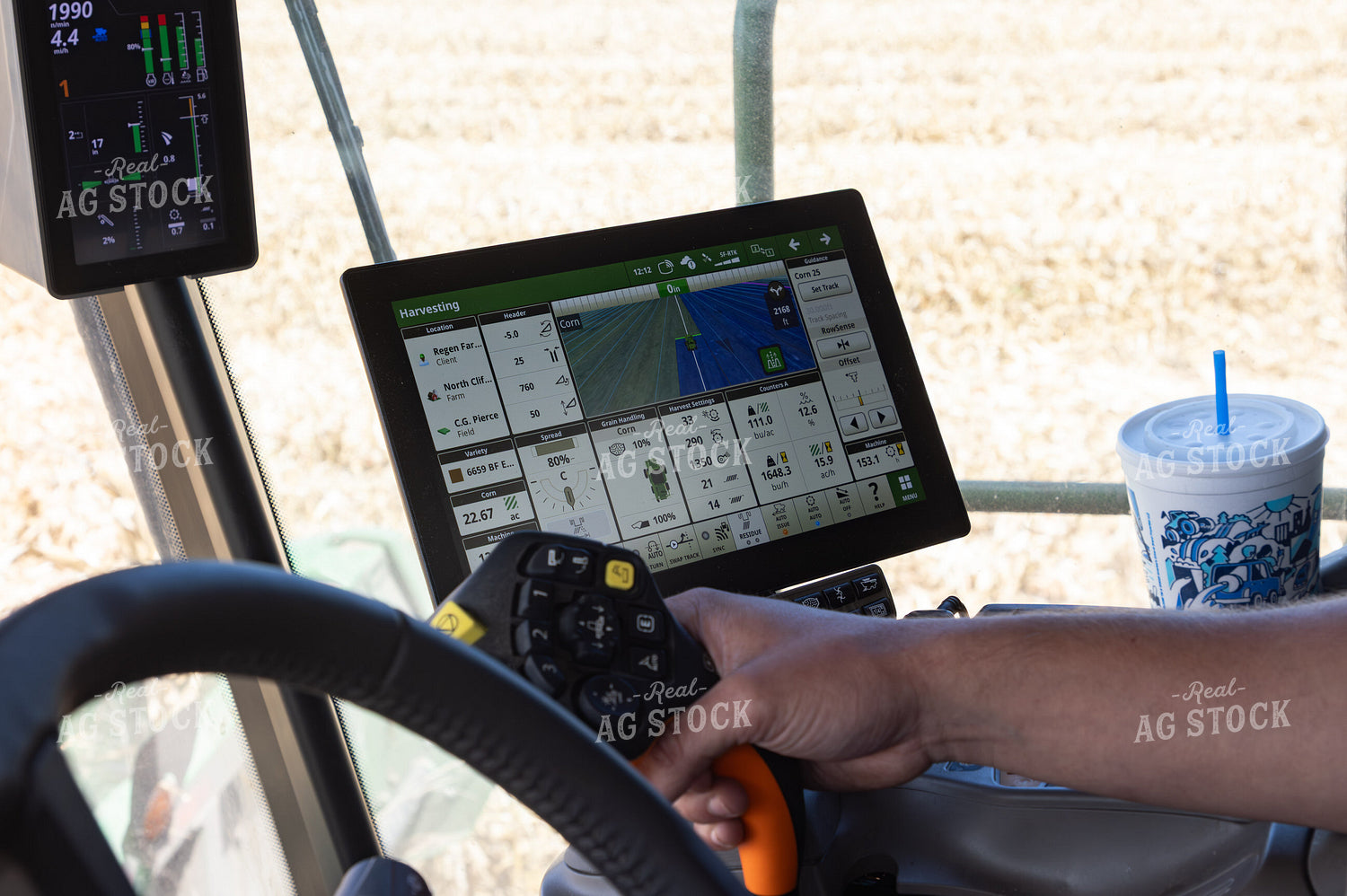 Monitor in Combine Cab 79829