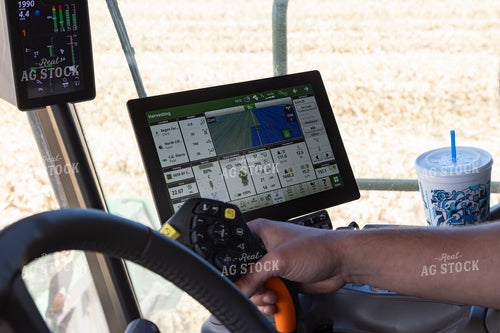 Monitor in Combine Cab 79829
