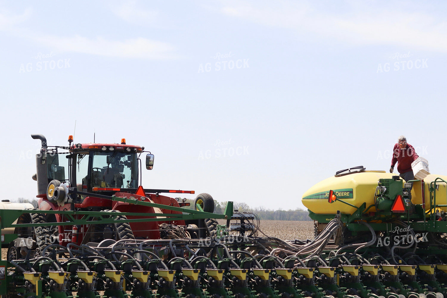 Farmer Filling Planter 109061
