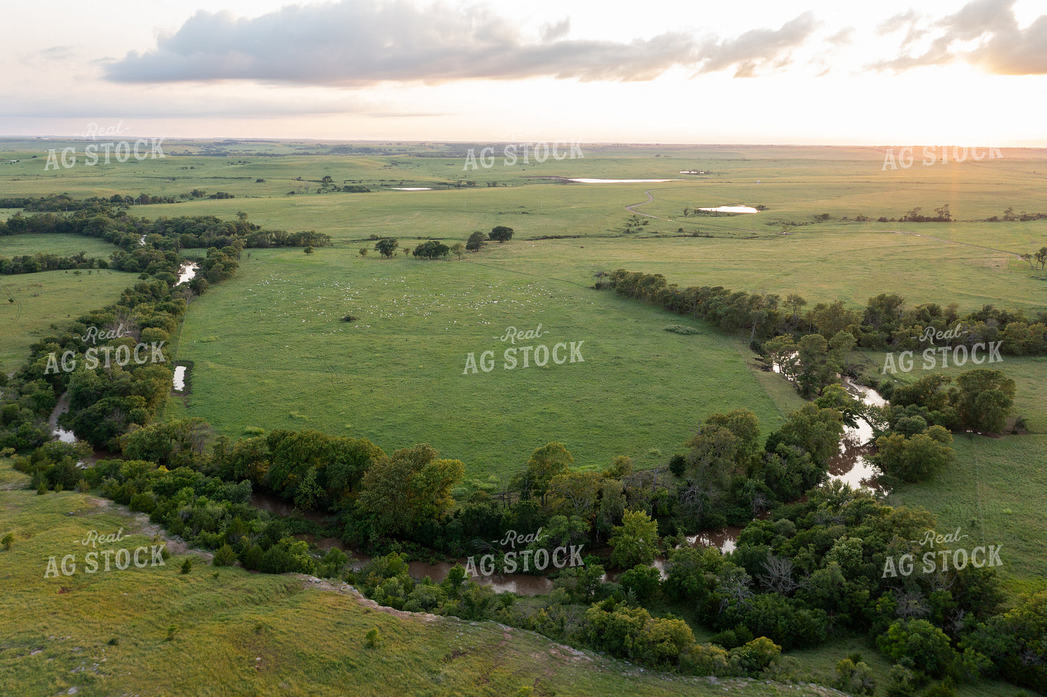 Aerial Rural Landscape 71069