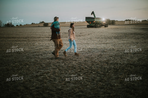 Farm Family in Field 6787