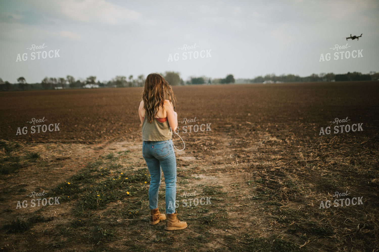 Farmer with Drone 5615