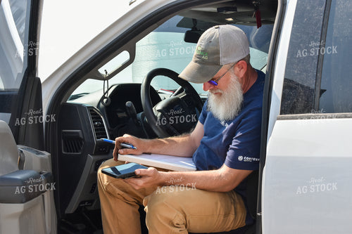 Seed Salesman in Truck 84186