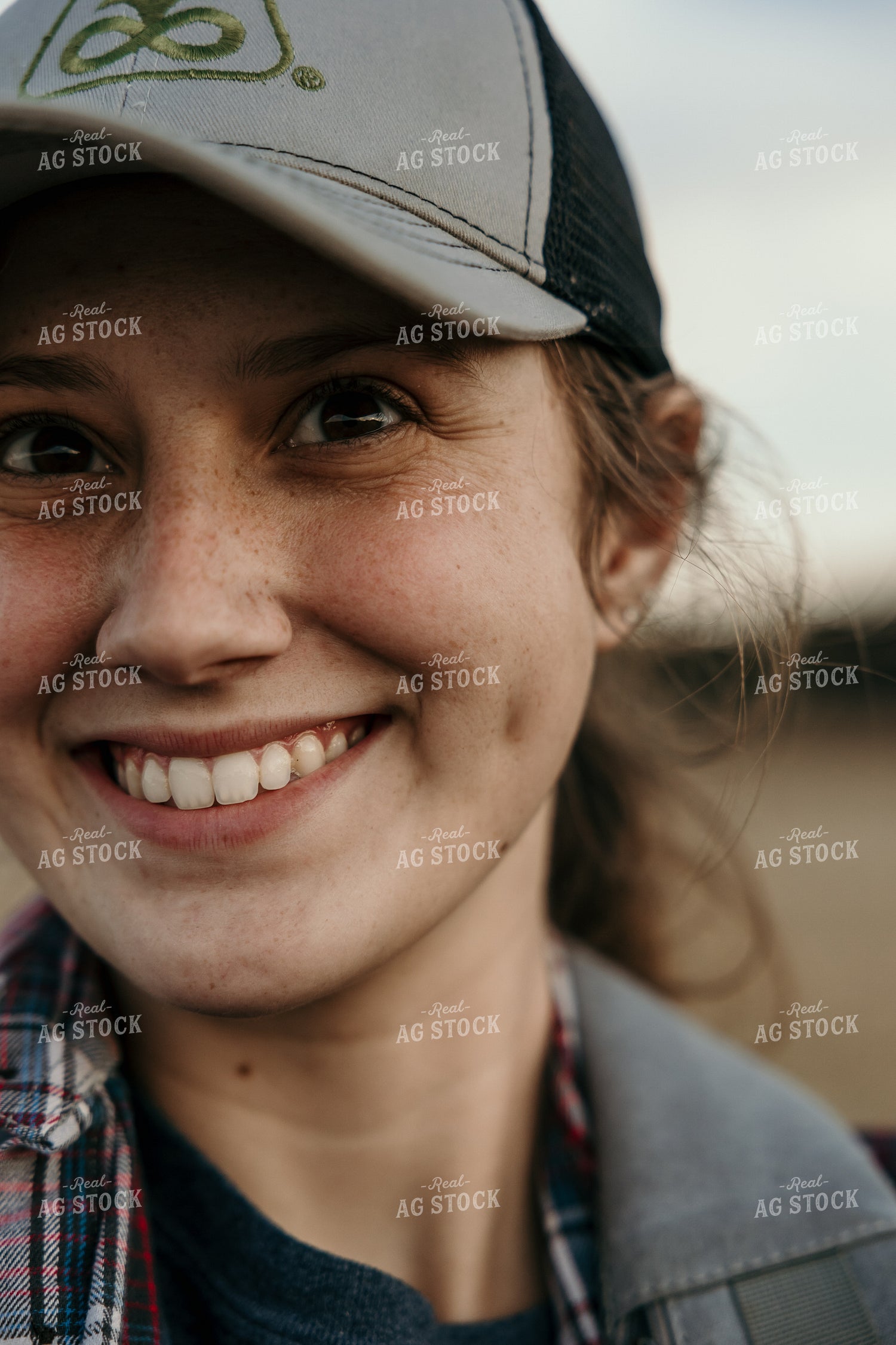 Female Farmer Smiling 52565