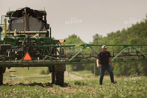 Applicator by Sprayer in Field 8029
