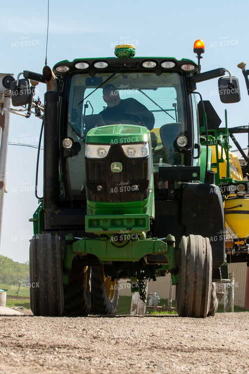 Farmer Driving Sprayer 157133
