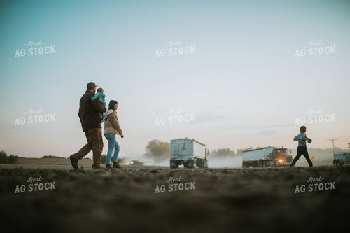 Farm Family in Field 6788