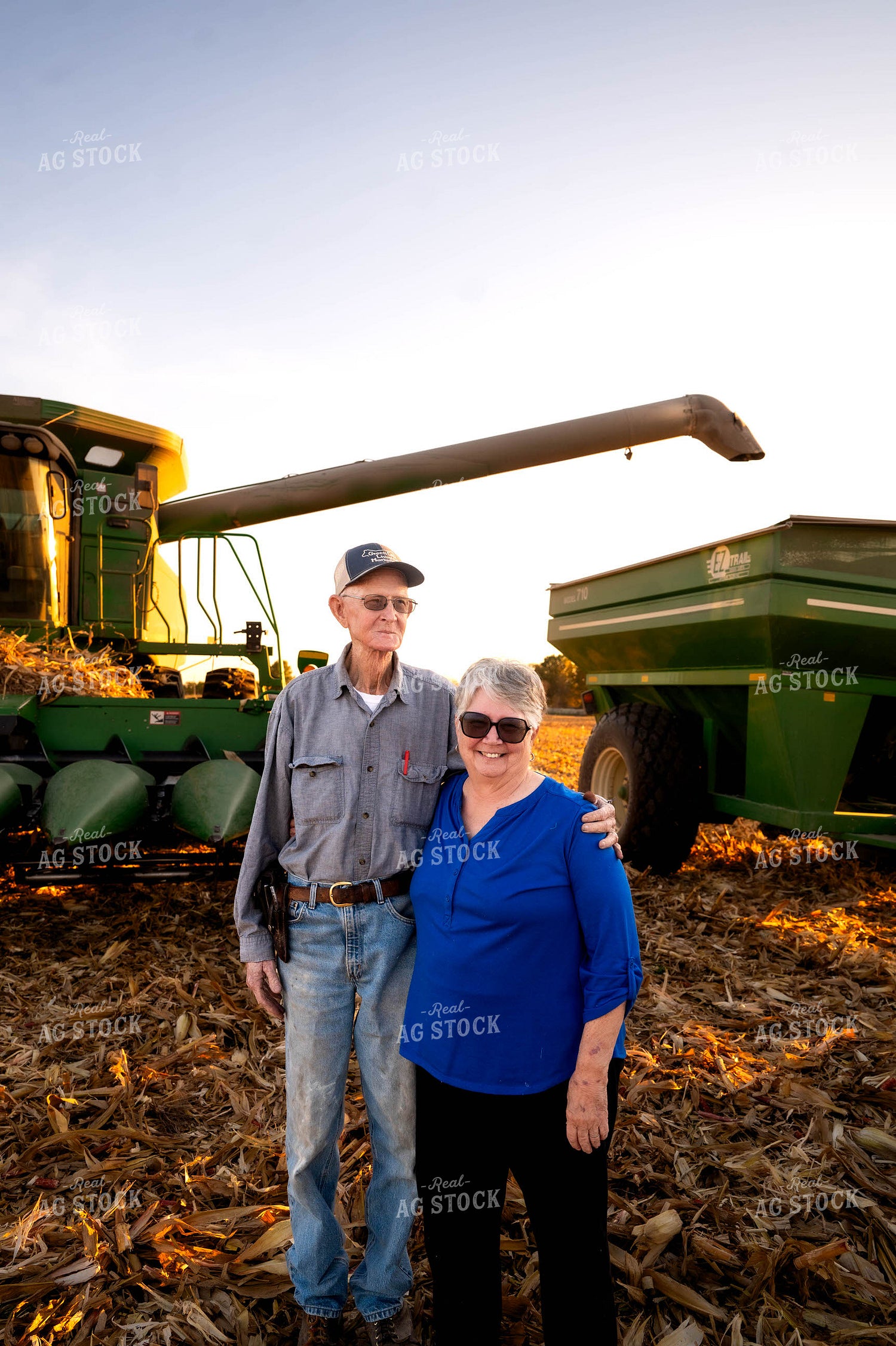 Farm Family by Combine 115505