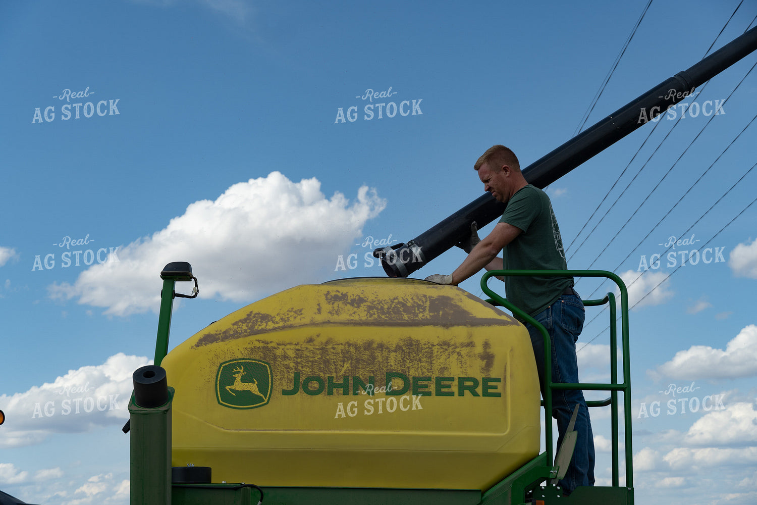 Farmer Filling Planter 65416